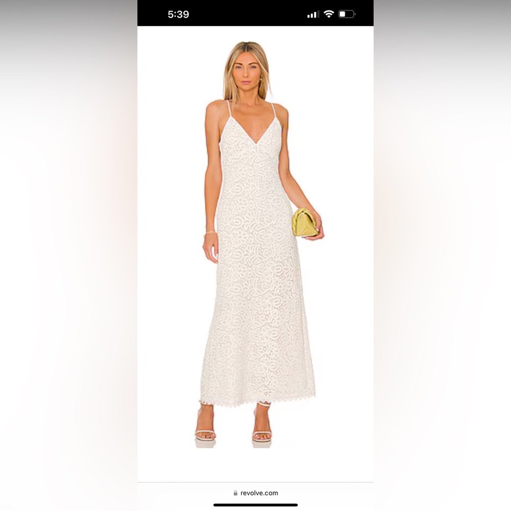House of Harlow 1960 - white lace dress